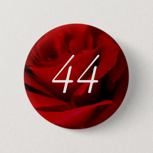 Badge Rond 5 Cm 44e anniversaire