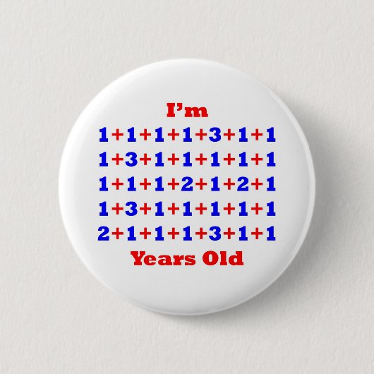 Badge Rond 5 Cm 46 années ! (Devant)