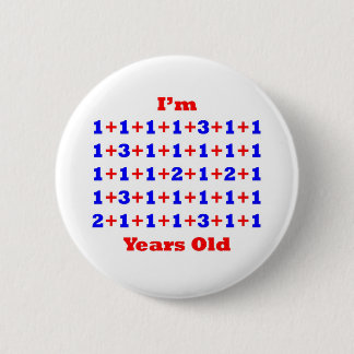 Badge Rond 5 Cm 46 années !