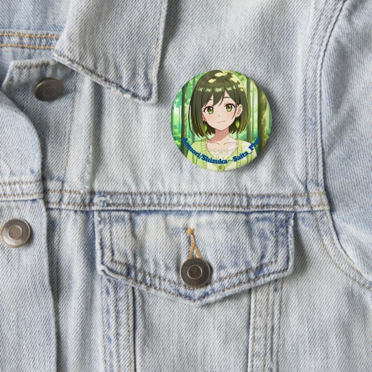 Badge Rond 5 Cm 47_Plus 青森 静花 - Aomori Shizuka (En situation)