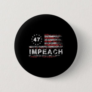 Badge Rond 5 Cm 47 Trump 47e président américain