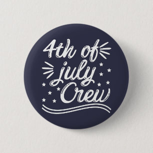 Badge Rond 5 Cm 4 juillet