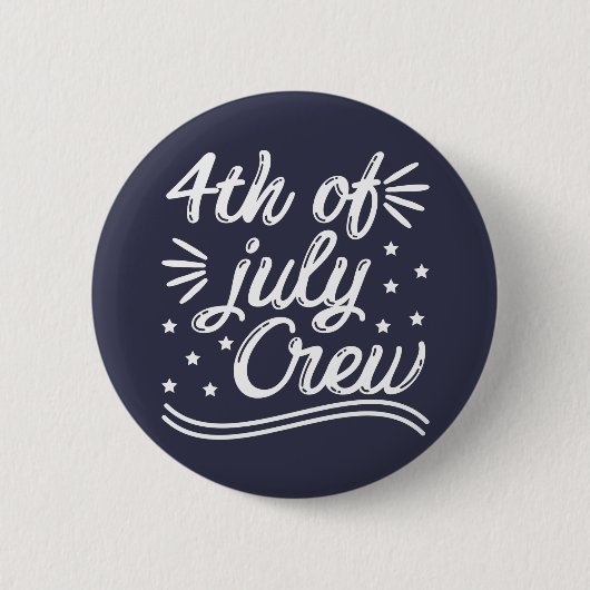Badge Rond 5 Cm 4 juillet (Devant)