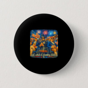 Badge Rond 5 Cm 4 juillet abraham lincoln vintage 250e
