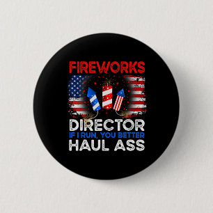 Badge Rond 5 Cm 4 juillet Hommes Feux Directeur Si Je T'Exécute Ru