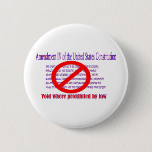 Badge Rond 5 Cm 4e amendement - annulé lorsque la loi l'interdit