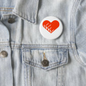 Badge Rond 5 Cm 4love (En situation)