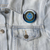 Badge Rond 5 Cm [500] Garde des côtes : capitaine (CAPT) (En situation)