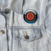 Badge Rond 5 Cm [500] Master Mason, 3rd Degree [Edition spéciale] (En situation)