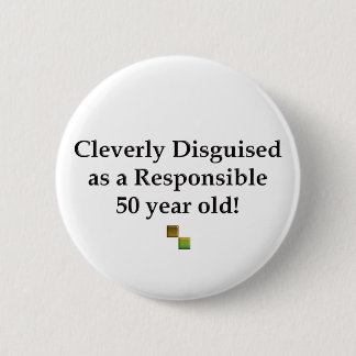 Badge Rond 5 Cm 50 abilement déguisés !