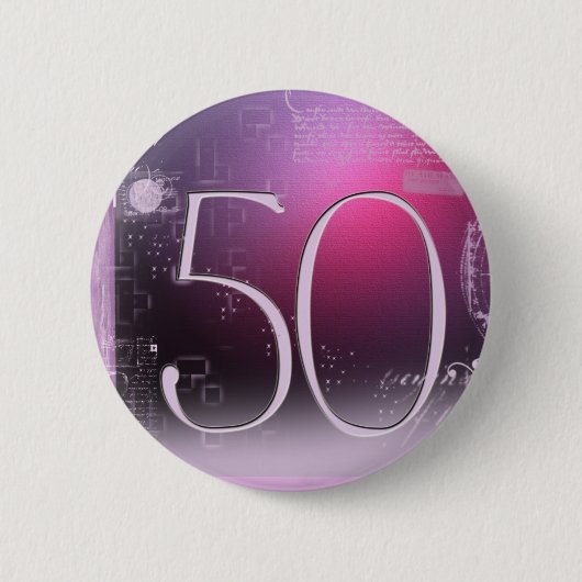 Badge Rond 5 Cm 50 années ! (Devant)