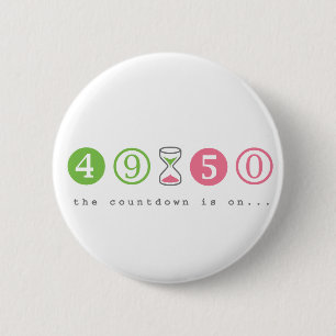 Badge Rond 5 Cm 50 Ans