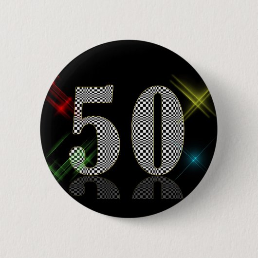 Badge Rond 5 Cm 50 brillez (Devant)