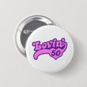 Badge Rond 5 Cm 50e anniversaire (Devant & derrière)