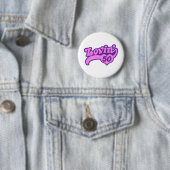Badge Rond 5 Cm 50e anniversaire (En situation)