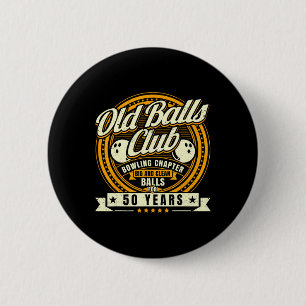 Badge Rond 5 Cm 50e Anniversaire Club de bébés de 50 ans Bylls Bow