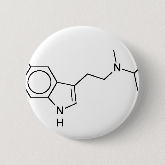 Badge Rond 5 Cm 5-MeO-MiPT (Devant)