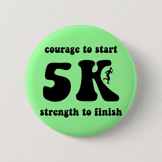 Badge Rond 5 Cm 5K inspiré (Devant)