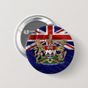 Badge Rond 5 Cm [600] Hong Kong - 1959-1997 Armoiries