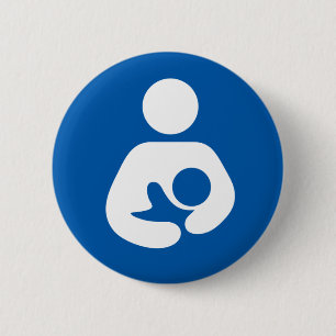 Badge Rond 5 Cm 600px-Breastfeeding-icon-med.svg