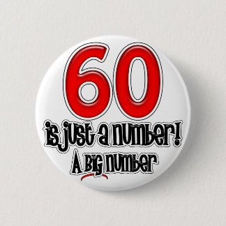 Badge Rond 5 Cm 60 est juste un bouton de nombre