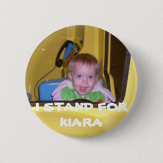 BADGE ROND 5 CM 60, JE ME TIENS POUR KIARA