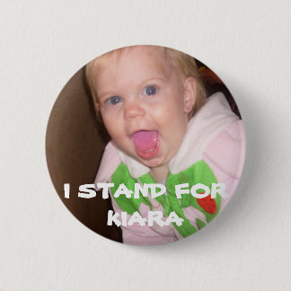 BADGE ROND 5 CM 62, JE ME TIENS POUR KIARA
