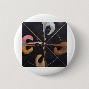 Badge Rond 5 Cm 6386-Groupe Hilma af Klint IX SUW Le Cygne n°7