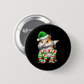 Badge Rond 5 Cm 67 Christmas Funny 67 Brainrot Youth Kids Hamster  (Devant & derrière)