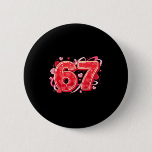 Badge Rond 5 Cm 67 Glace Dégoulinante Mème Drôle Six Sept Saint Va