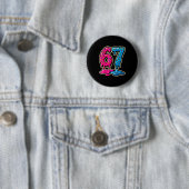 Badge Rond 5 Cm 67 Glace Meme Six Sept (En situation)