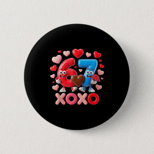 Badge Rond 5 Cm 67 Joli Six Sept Génération Mème Couple Anniversai