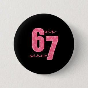 Badge Rond 5 Cm 67 Mème amusant 1
