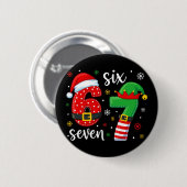 Badge Rond 5 Cm 67 Meme Christmas (Devant & derrière)