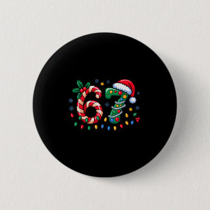 Badge Rond 5 Cm 67 Meme de Noël Six Sept Xmas Drôle Garçons Filles