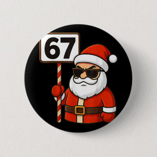 Badge Rond 5 Cm 67 Mème Drôle Six Sept Noël Pour Hommes Femmes Ki