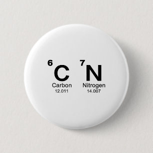 Badge Rond 5 Cm 67 Mème drôle Six Sept Science Tableau périodique