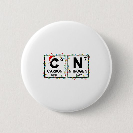 Badge Rond 5 Cm 67 Meme Funny Teacher Science Periodic Table 67 Ch (Devant)