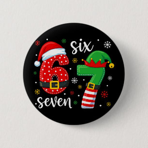 Badge Rond 5 Cm 67 Meme Noël