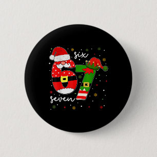 Badge Rond 5 Cm 67 Mème Six Sept Pour Enfants Femmes Hommes Garçon
