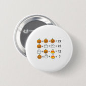 Badge Rond 5 Cm 67 Order Operations Math Teacher Halloween Costume (Devant & derrière)