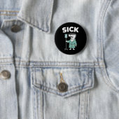 Badge Rond 5 Cm 67 Sept Malade Six Sept 6 7 Meme (En situation)