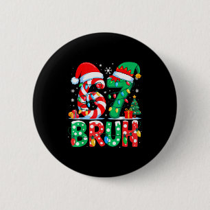 Badge Rond 5 Cm 67 Six Seven Bruh Drôle de Noël 6 7 Mème Hommes Fe