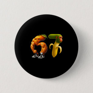 Badge Rond 5 Cm 67 Six Seven Italien Brainrot Meme Couple Assorti
