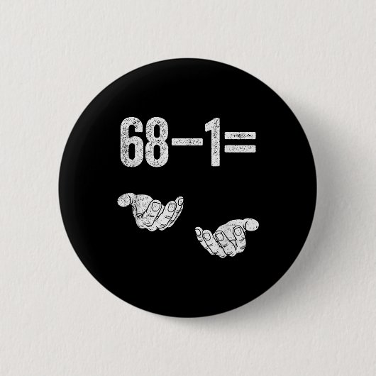 Badge Rond 5 Cm 67 Six Seven Math Mathematics Brainrot Equation Bi (Devant)