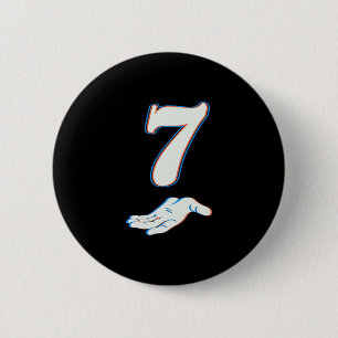 Badge Rond 5 Cm 67 Six Seven Mème Costume de Halloween pour Couple