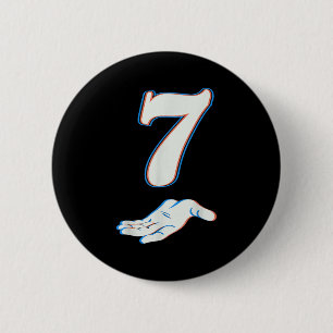 Badge Rond 5 Cm 67 Six Seven Mème Couple Costume de Halloween Asso