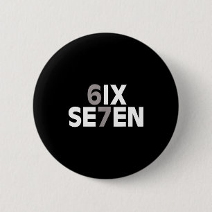 Badge Rond 5 Cm 67 Six Seven Mème Drôle Slang Gen Alpha Adolescent