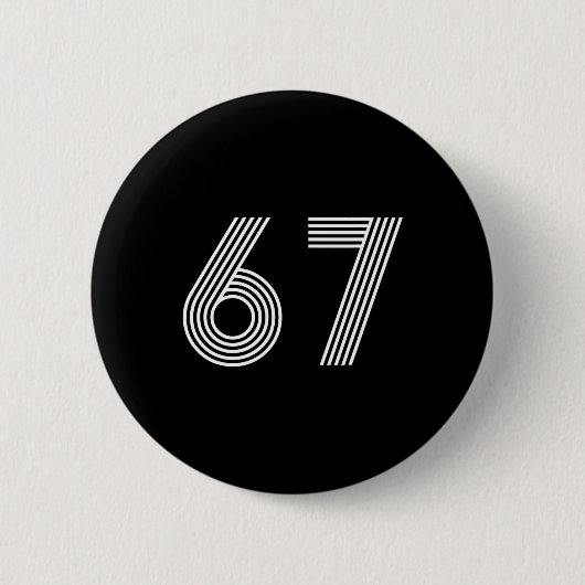 Badge Rond 5 Cm 6-67 Conception Minimaliste _2  (Devant)