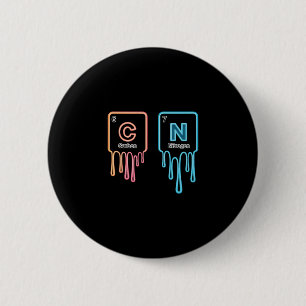 Badge Rond 5 Cm 6 7 Drôle Professeur de Chimie Sciences Tableau Pé